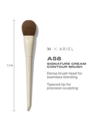 Discover Morphe Morphe X Ariel A58 Signature Cream Contour Brush 1 ct - Elevate Your Style Instantly! - Buy Online on GoSupps.com