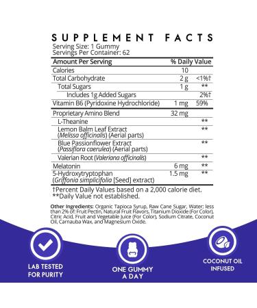 Sugarbear Sleep Deep 5-HTP Vitamins 62 ct - Transform Your Style with the Best Innovation Today! - Buy Online on GoSupps.com