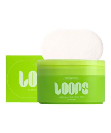 Discover LOOPS Exfoliating Toner Biodegradable Skincare Pads 60 ct - Elevate Your Style Instantly! - Buy Online on GoSupps.com