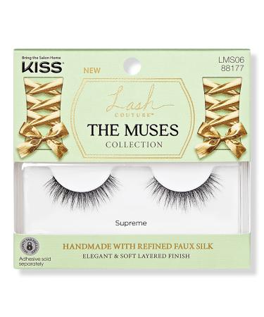 Kiss Lash Couture The Muses Glue-On Lashes, Supreme 1 pair