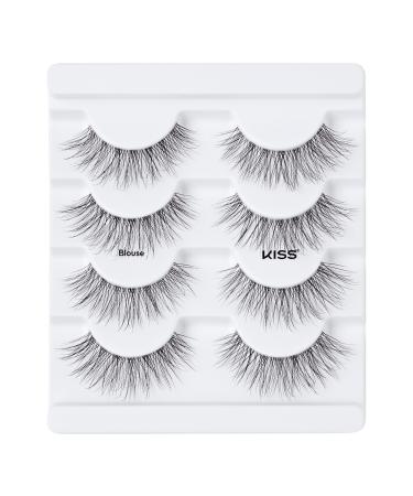 Discover Kiss Lash Couture Naked Drama Fake Eyelashes Multipack, Blouse 4 pair - Elevate Your Style Instantly! - Buy Online on GoSupps.com