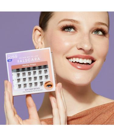 Kiss Falscara Multipack, Lash Clusters, Mocha Wisps 24 ct - Transform Your Style with the Best Innovation Today! - Buy Online on GoSupps.com