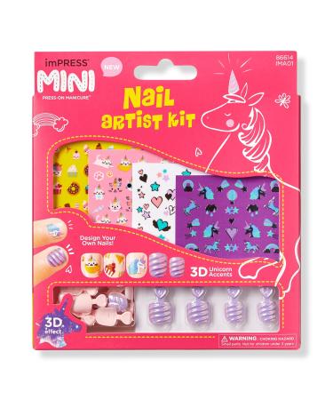 Kiss imPRESS Mini Press-On Nails Nail Artist Kit 26 ct
