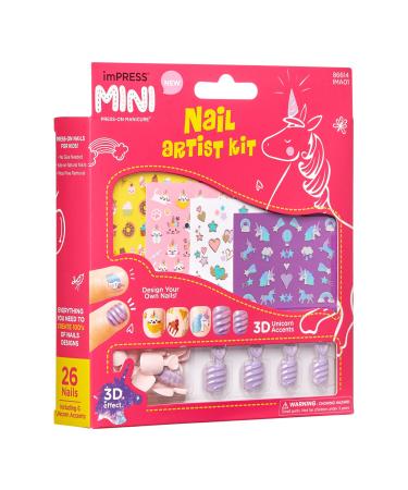 Discover Kiss imPRESS Mini Press-On Nails Nail Artist Kit 26 ct - Elevate Your Style Instantly! - Buy Online on GoSupps.com