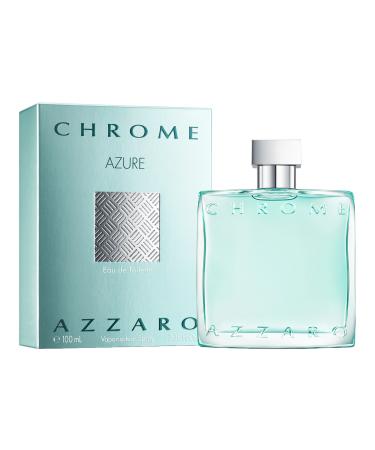 Discover Azzaro Chrome Azure Eau de Toilette 3.38 oz - Elevate Your Style Instantly! - Buy Online on GoSupps.com