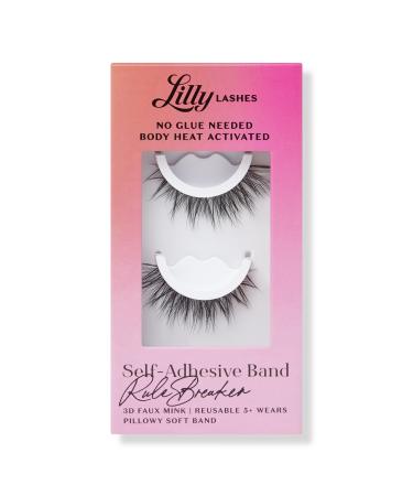 Lilly Lashes RuleBreaker Self-Adhesive 3D Faux Mink Lashes 1 pair