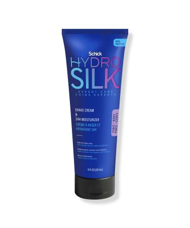 Schick Hydro Silk Shave Cream & 24 Hour Moisturizer 8.0 oz