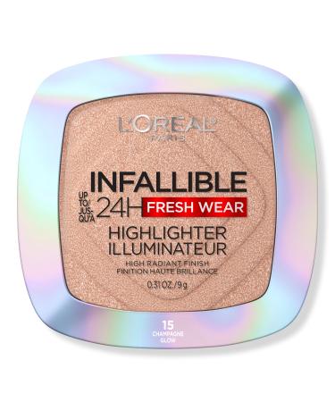 L'Oréal Infallible Up to 24H Highlighter 15 Champagne Glow 0.31 oz