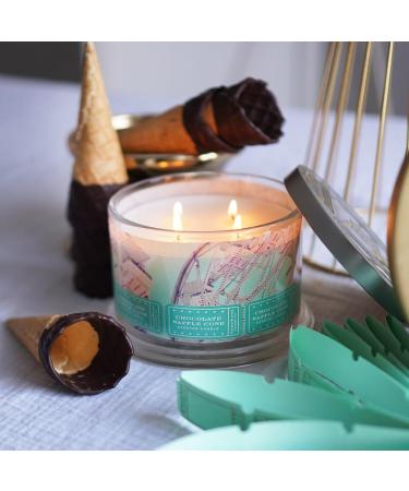 Discover HomeWorx Chocolate Waffle Cone 4-Wick Scented Candle - Elevate Your Style Instantly! - Buy Online on GoSupps.com