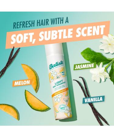 Discover Batiste Light Dry Shampoo - Mellow Melon 3.81 oz - Elevate Your Style Instantly! - Buy Online on GoSupps.com