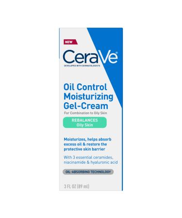 Discover CeraVe Oil Control Moisturizing Gel-Cream Face Moisturizer for Oily Skin 3.0 oz - Elevate Your Style Instantly! - Buy Online on GoSupps.com