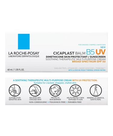 La Roche-Posay Cicaplast Balm B5 UV Soothing Therapeutic Multi-Purpose Cream SPF 50 1.35 oz - Discover Premium Quality Shop now! - Buy Online on GoSupps.com