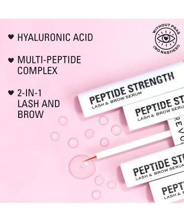 Revolution Beauty Peptide Strength Lash & Brow Serum 0.1 oz - Transform Your Style with the Best Innovation Today! - Buy Online on GoSupps.com