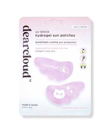 dearcloud UV Block Hydrogel Sun Patches 0.14 oz