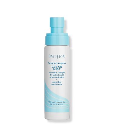 Pacifica Clear Mist Facial Acne Spray 4.0 oz