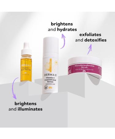 Discover DERMA E Discovery Kit On-The Glow Minis - Elevate Your Style Instantly! - Buy Online on GoSupps.com