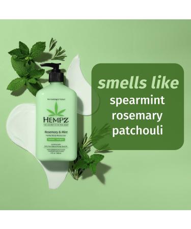Hempz Rosemary and Mint Herbal Body Moisturizer 17 oz - Transform Your Style with the Best Innovation Today! - Buy Online on GoSupps.com