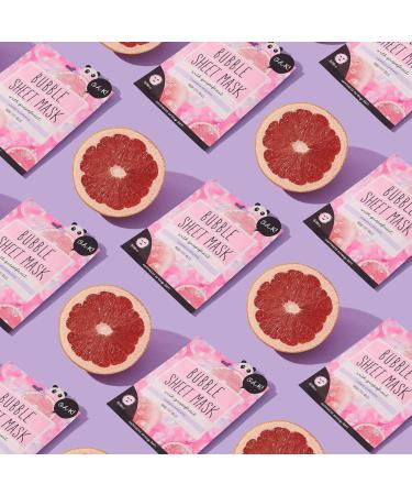 Oh K! Pink Bubble Sheet Mask with Grapefruit 1 ct - Transform Your Style with the Best Innovation Today! - Buy Online on GoSupps.com