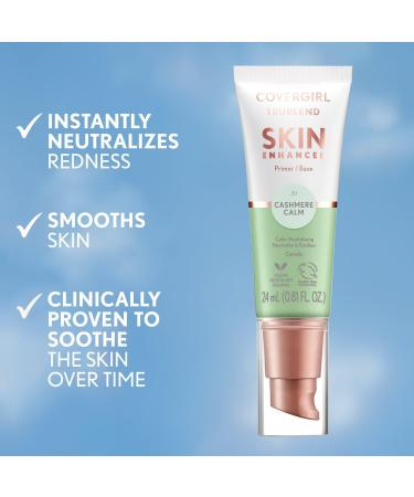 Discover CoverGirl TruBlend Skin Enhancer Cashmere Calm Primer 0.81 oz - Elevate Your Style Instantly! - Buy Online on GoSupps.com
