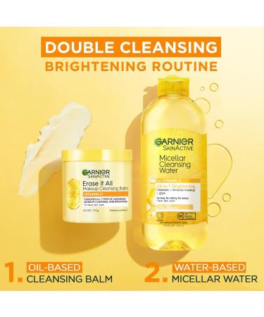 Garnier Erase It All Makeup Cleansing Balm Vitamin C 4.2 oz - Transform Your Style with the Best Innovation Today! - Buy Online on GoSupps.com