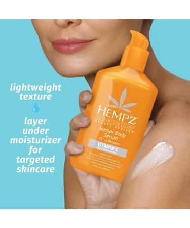 Hempz Citrus Blossom Herbal Body Serum with Vitamin C 8.5 oz - Transform Your Style with the Best Innovation Today! - Buy Online on GoSupps.com