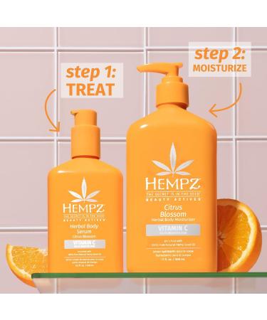 Hempz Citrus Blossom Herbal Body Serum with Vitamin C 8.5 oz - Transform Your Style with the Best Innovation Today! - Buy Online on GoSupps.com
