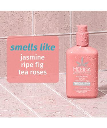 Hempz Sweet Jasmine and Rose Herbal Body Serum with Plant Collagen 8.5 oz - Transform Your Style with the Best Innovation Today! - Buy Online on GoSupps.com
