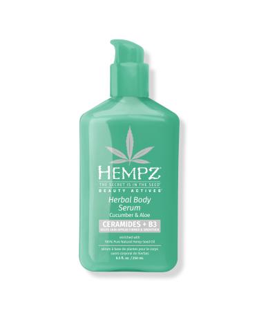 Hempz Cucumber and Aloe Herbal Body Serum With Ceramides & B3 8.5 oz