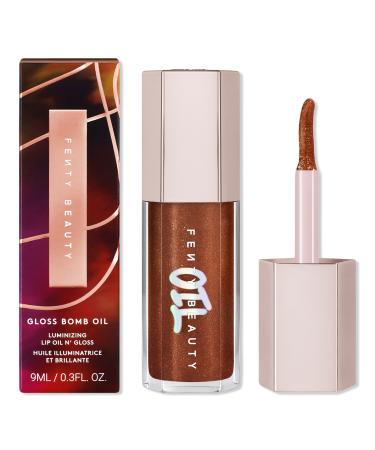 FENTY BEAUTY by Rihanna Gloss Bomb Oil Luminizing Lip Oil 'N Gloss Coppa Cookie (copper)