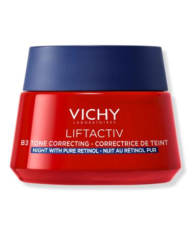 Vichy LiftActiv B3 Tone Correcting Cream, Night with Retinol 1.69 oz