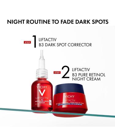 Discover Vichy LiftActiv B3 Tone Correcting Cream, Night with Retinol 1.69 oz - Elevate Your Style Instantly! - Buy Online on GoSupps.com