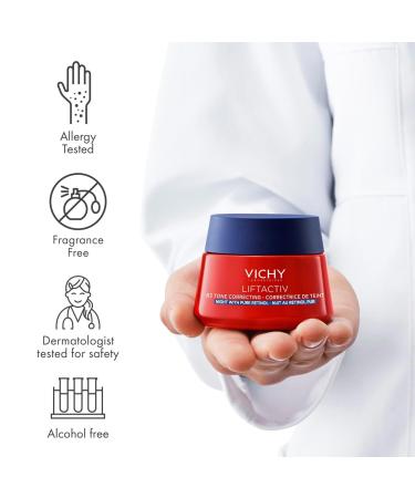 Discover Vichy LiftActiv B3 Tone Correcting Cream, Night with Retinol 1.69 oz - Elevate Your Style Instantly! - Buy Online on GoSupps.com