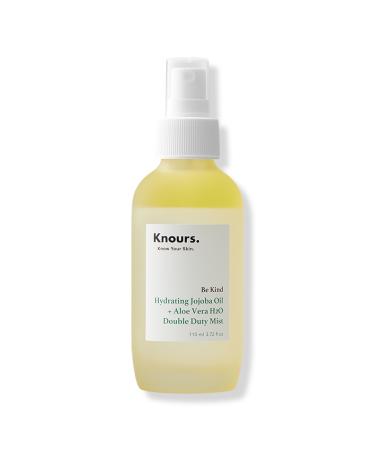 Knours. Hydrating Jojoba Oil + Aloe Vera H2O Double Duty Mist 3.72 oz