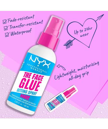 NYX Professional Makeup The Face Glue Gripping Setting Spray - Transform Your Style with the Best Innovation Today! - Buy Online on GoSupps.com