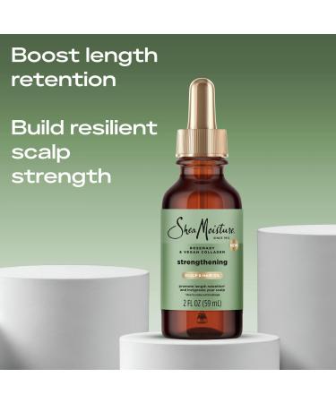 Discover SheaMoisture Rosemary & Vegan Collagen Strengthening Scalp & Hair Oil 2.0 oz oz - Elevate Your Style Instantly! - Buy Online on GoSupps.com