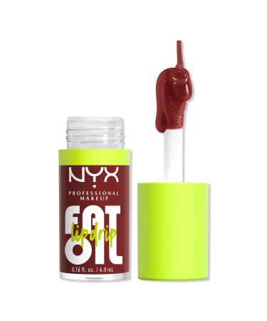 NYX Professional Makeup Fat Oil Lip Drip Vegan Lip Oil Inside Scoop 0.16 oz