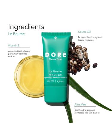 Discover DorÃ© Le Baume All-In-One Repairing Balm for Extremely Dry Skin and Eczema 1.0 oz - Elevate Your Style Instantly! - Buy Online on GoSupps.com