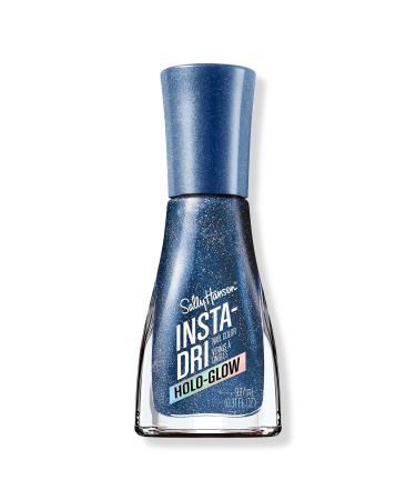Sally Hansen Insta-Dri Holo-Glow Shine Bright Nail Polish Collection Holo-back 0.3 oz