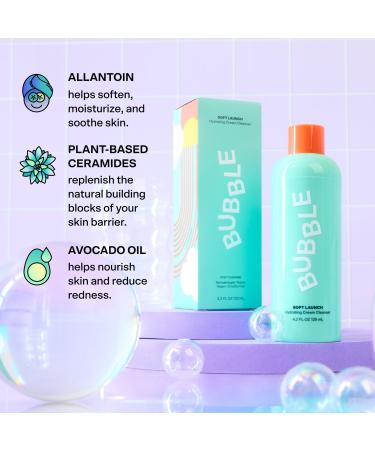 Discover Bubble Soft Launch Hydrating Cream Cleanser 4.2 oz - Elevate Your Style Instantly! - Buy Online on GoSupps.com