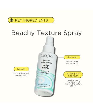 Pacifica Salty Waves Texture Beachy Spray 4.0 oz - Discover Premium Quality Shop now! - Buy Online on GoSupps.com