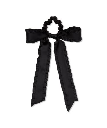 Wet Brush Ruffle Bow Scrunchie