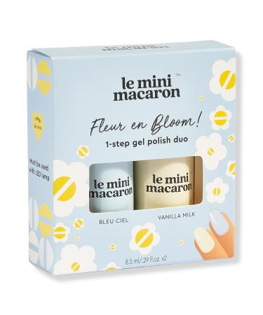 Le Mini Macaron Fleur en Bloom - Gel Polish Duo
