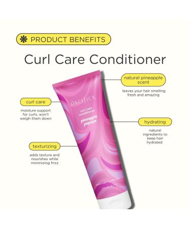 Pacifica Pineapple Papaya Curl Care Conditioner 8.0 oz - Transform Your Style with the Best Innovation Today! - Buy Online on GoSupps.com