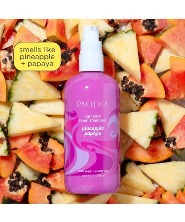 Discover Pacifica Pineapple Papaya Curl Care Foam Shampoo 12.0 oz - Elevate Your Style Instantly! - Buy Online on GoSupps.com