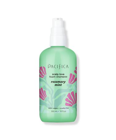 Pacifica Rosemary Mint Scalp Love Foam Shampoo 12.0 oz
