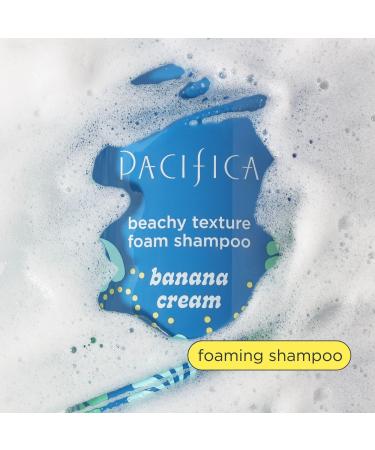 Pacifica Banana Cream Beachy Texture Foam Shampoo 12.0 oz - Transform Your Style with the Best Innovation Today! - Buy Online on GoSupps.com