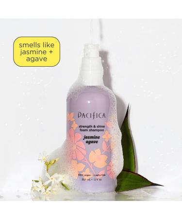 Discover Pacifica Jasmine Agave Strength + Shine Foaming Shampoo 12.0 oz - Elevate Your Style Instantly! - Buy Online on GoSupps.com