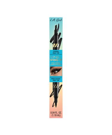 Discover L.A. Girl Line + Wing It Dual Ended Liquid Liner Black - Elevate Your Style Instantly! - Buy Online on GoSupps.com