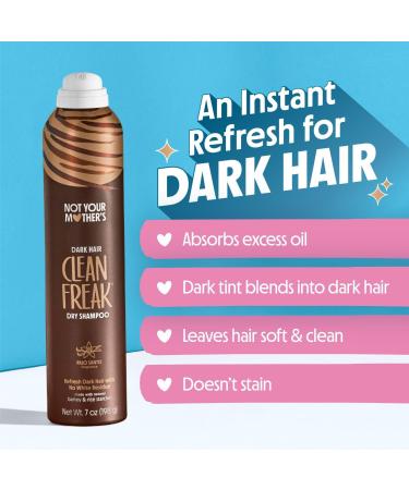 Discover Not Your Mother's Clean Freak Dark Hair Dry Shampoo 7.0 oz - Elevate Your Style Instantly! - Buy Online on GoSupps.com