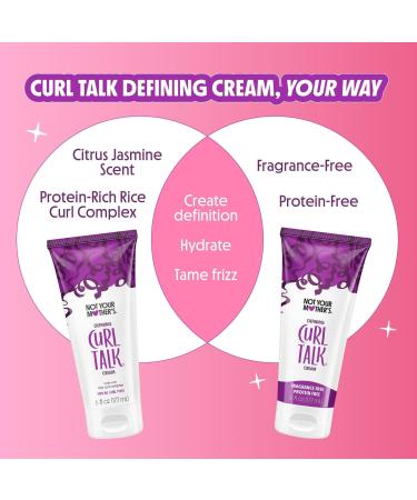 Not Your Mother's Curl Talk Fragrance & Protein Free Defining Cream 6.0 oz - Transform Your Style with the Best Innovation Today! - Buy Online on GoSupps.com